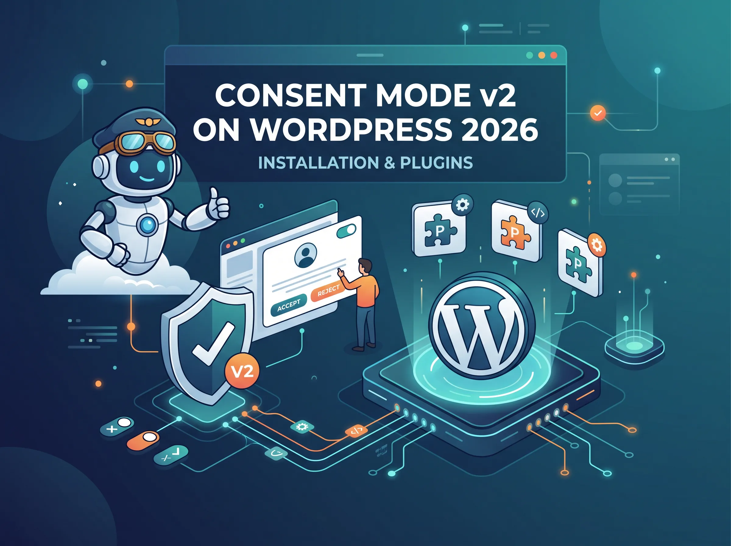 Consent Mode v2 na WordPress 2026: Instalacja i Wtyczki